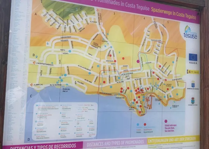 아파트 Luxury Canarian With Large Pool In Costa